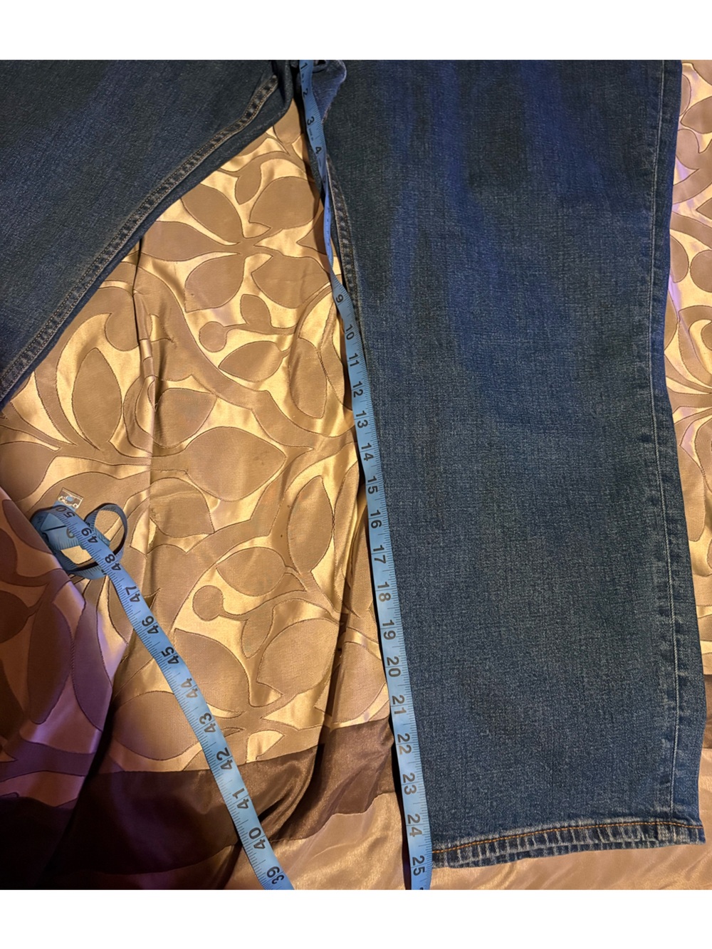 Abercrombie & Fitch Women's 24W NWT Curve Love Ankle Straight Dark Blue Jeans - Picture 3 of 9